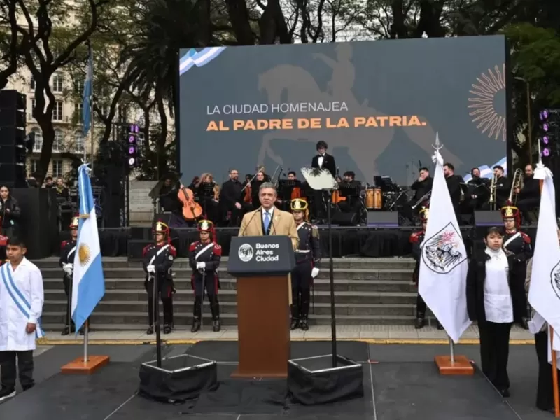 Jorge Macri reivindic&oacute; a San Mart&iacute;n, pero su modelo de &ldquo;orden&rdquo; choca con las ideolog&iacute;as del Libertador