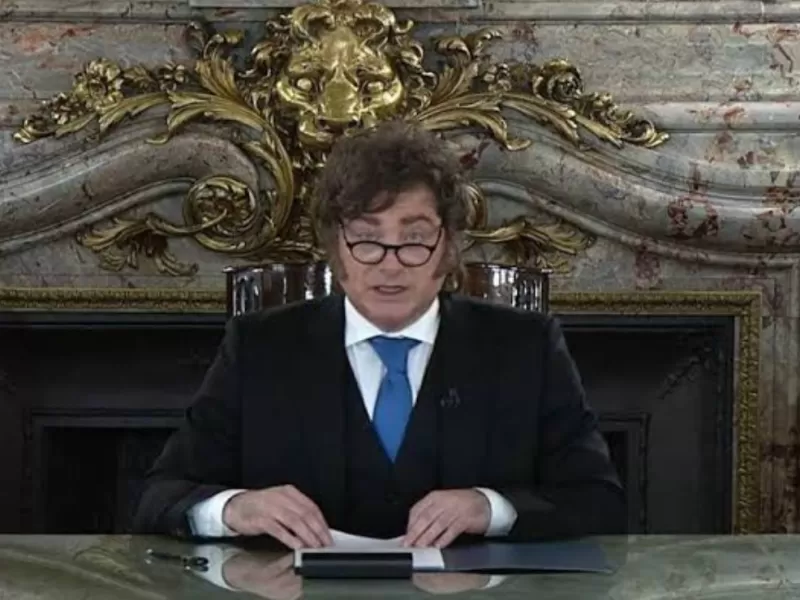 Milei endurece su discurso por Malvinas en medio de la crisis econ&oacute;mica y apuesta a una jugada de alto riesgo
