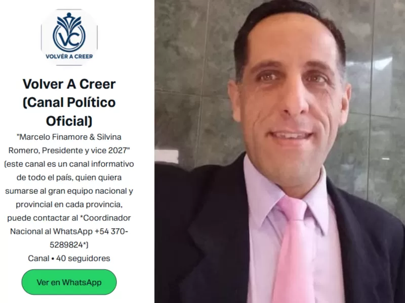 Mientras crecen las denuncias, Mar del Plata vuelve a ver activo a Volver a Creer con un nuevo logo y la campa&ntilde;a de Finamore rumbo a 2027