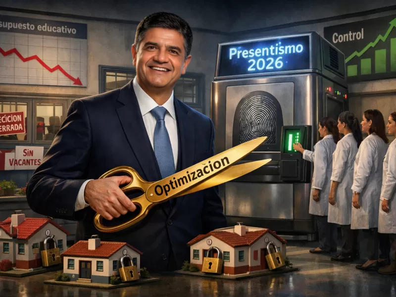 Jorge Macri empez&oacute; las clases cerrando jardines, despidiendo docentes y pasando lista con huella digital