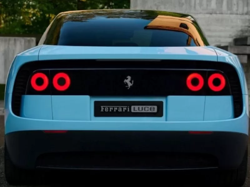 Ferrari present&oacute; su primer auto 100 por ciento el&eacute;ctrico dise&ntilde;ado por Jony Ive y las cr&iacute;ticas explotaron en redes