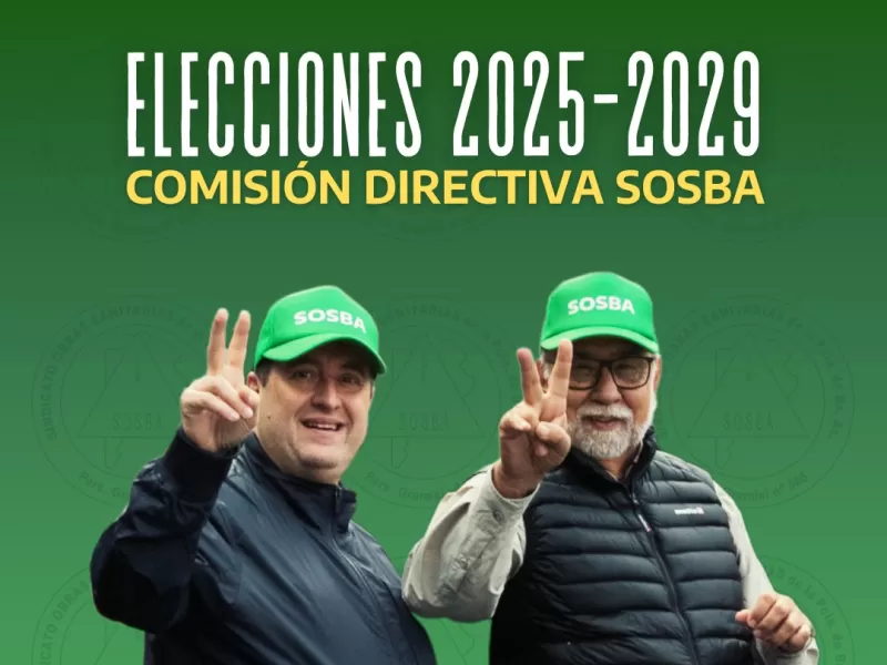 Presentación de lista de UNIDAD para la renovación de Comisión Directiva de SOSBA