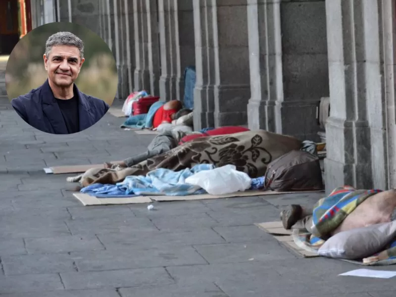 Jorge Macri gobierna CABA como si fuera un country, pero los sin techo no usan visera