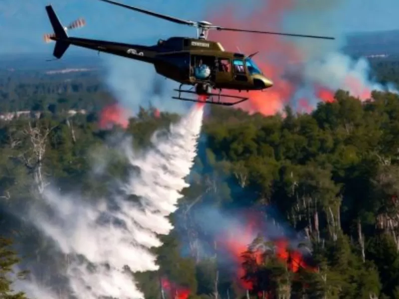 Weretilneck impulsa un alquiler de helicóptero por casi 7 millones de dólares y estalla la crítica en Río Negro