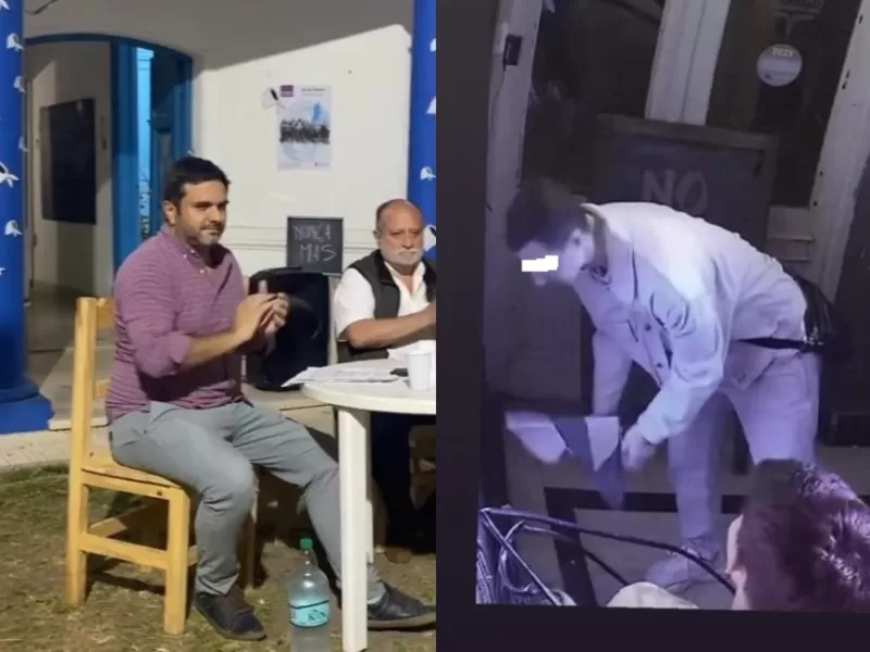 Polémica en Mercedes por el accionar de un joven frente a un centro cultural