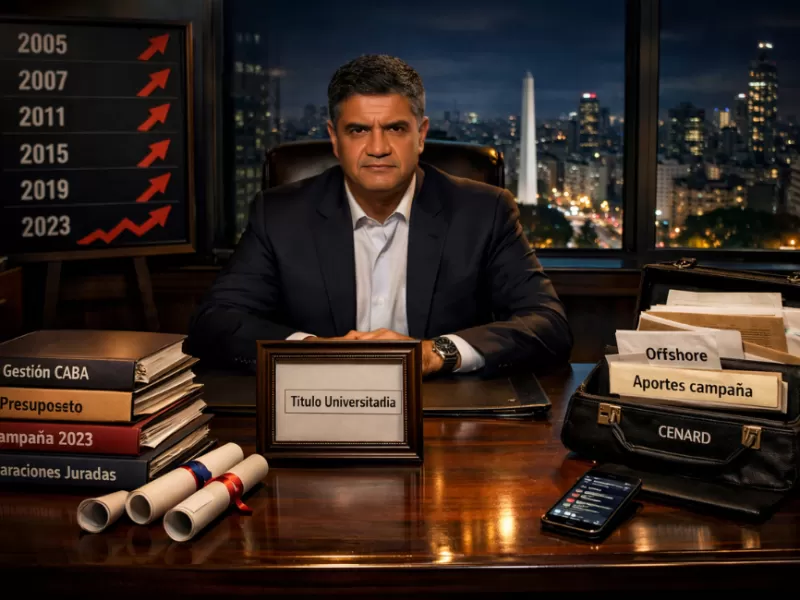 Jorge Macri, el jefe de Gobierno sin un t&iacute;tulo universitario pero con m&aacute;s elecciones ganadas que diplomas en la pared