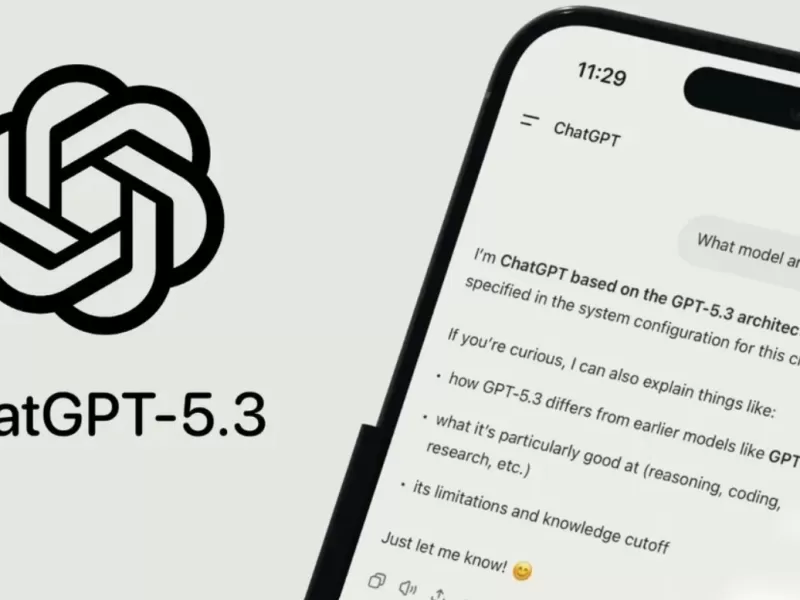 OpenAI lanz&oacute; GPT-5.3 Instant: respuestas m&aacute;s naturales, menos &ldquo;alucinaciones&rdquo; y mejor integraci&oacute;n con Internet