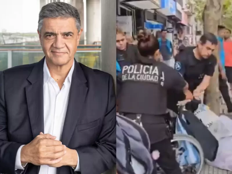 Mientras los chorros pasean, Jorge Macri despliega un operativo contra una mujer en silla de ruedas