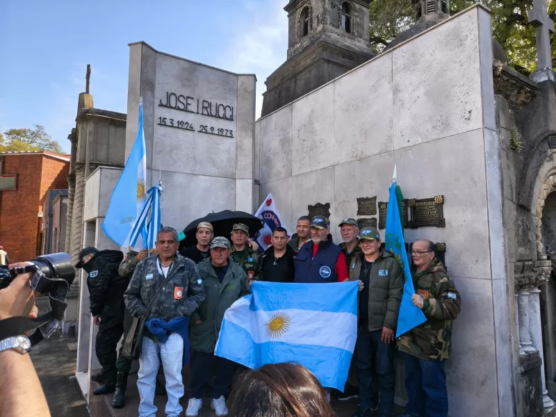 Santiago C&uacute;neo homenaje&oacute; a Rucci y reclam&oacute; que el peronismo recupere la defensa de los trabajadores