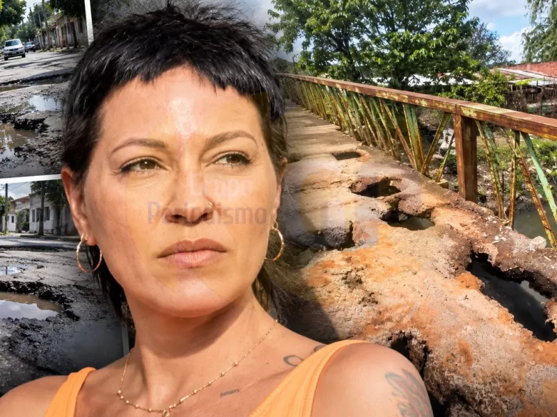 La gesti&oacute;n de Mayra Mendoza hace agua: un puente destruido expone el deterioro de Quilmes