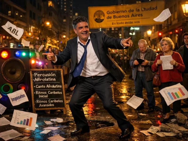 &iexcl;Ritmos caribe&ntilde;os con guita de los porte&ntilde;os! Jorge Macri evapora impuestos en talleres afrolatinos mientras CABA se pudre