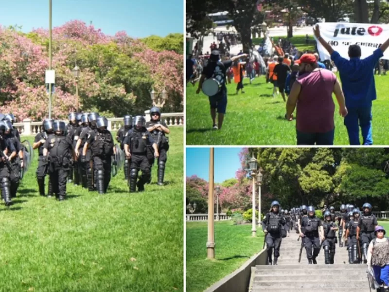 Entre gases y balas de goma, Jorge Macri convirti&oacute; un reclamo laboral en show de mano dura