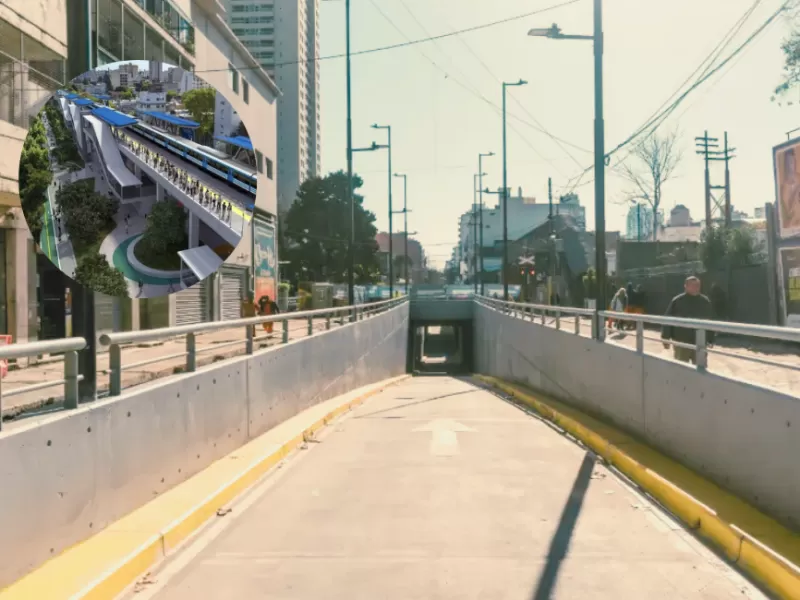 Jorge Macri prometi&oacute; un viaducto que cambiaba el oeste porte&ntilde;o y termin&oacute; entregando un triste paso bajo nivel de hormig&oacute;n