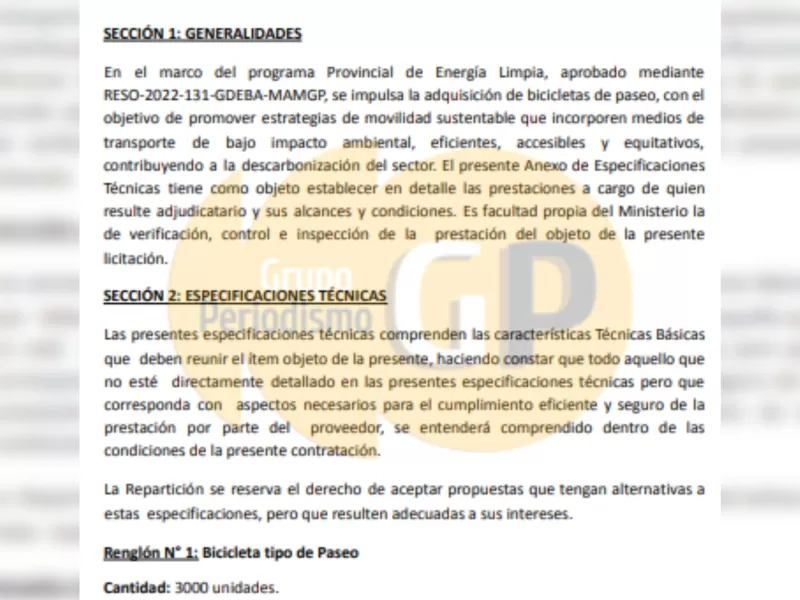 Axel Kicillof destinar&aacute; casi 979 millones de pesos a comprar 3.000 bicicletas mientras la inseguridad golpea a la Provincia