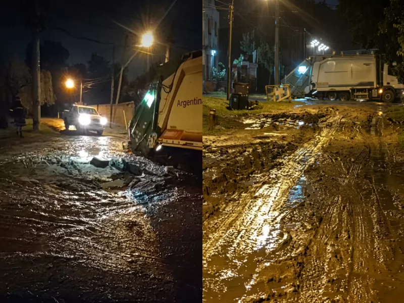 Moreno suma nuevas quejas por el barro en Sambrizzi y crece el malestar por la falta de obras