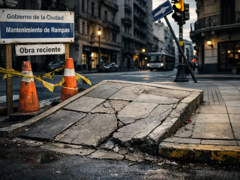 Rampas de oro: Jorge Macri y el arte de rehacer mal