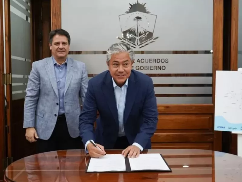 Figueroa avanz&oacute; con obras clave en la planta Tronador para garantizar el tratamiento cloacal en Neuqu&eacute;n por los pr&oacute;ximos 20 a&ntilde;os