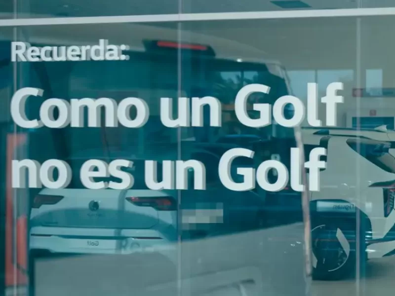 Volkswagen lanz&oacute; una campa&ntilde;a donde usa a la competencia como espejo para promocionar el modelo Golf