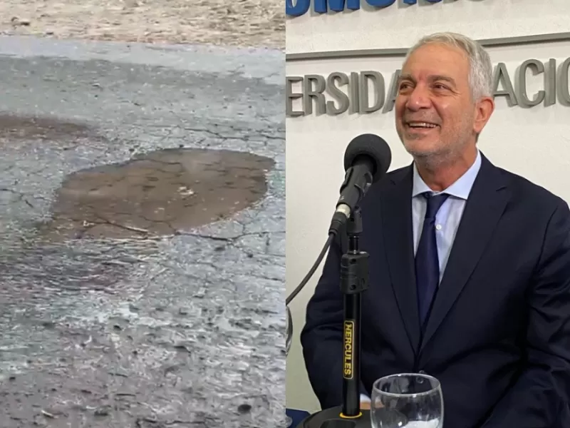 Inoperancia municipal en La Plata: el r&iacute;o fantasma de Gonnet que se come la calle y nadie aparece a taparlo