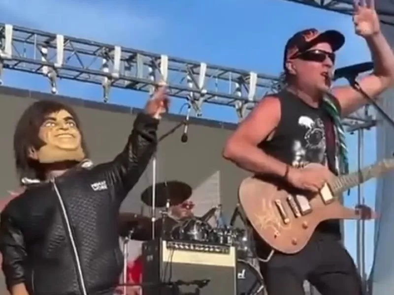 En Luján, un imitador de Milei apareció en pleno “Panic Show” y desató risas y tensión política