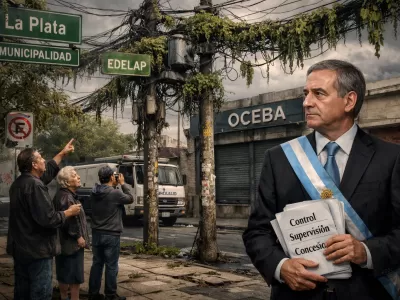 Concesiones eternas, cables olvidados y la gesti&oacute;n de Julio Alak que deja que el problema crezca como las plantas en las redes el&eacute;ctricas