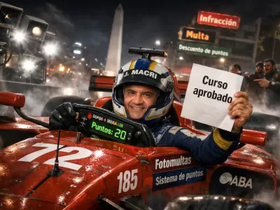 Jorge Macri perdi&oacute; 185 puntos pero aparece con licencia intacta y reflejos administrativos de F&oacute;rmula 1