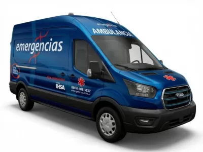 Grupo IHSA lanza en Argentina la primera flota de ambulancias el&eacute;ctricas con tecnolog&iacute;a de &uacute;ltima generaci&oacute;n