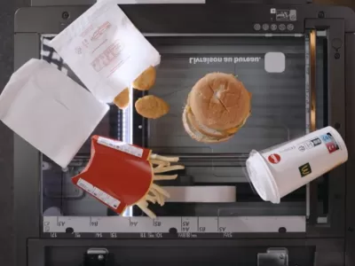 McDonald&rsquo;s lanz&oacute; una campa&ntilde;a donde escanea hamburguesas en fotocopiadoras para tentar a oficinistas