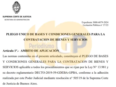 Axel Kicillof habilit&oacute; una licitaci&oacute;n por 208 millones para sillones ejecutivos y puestos de trabajo en la Suprema Corte bonaerense