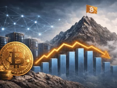 Bitcoin registr&oacute; su novena baja de dificultad en 2026 y la miner&iacute;a atraviesa uno de sus momentos m&aacute;s complejos