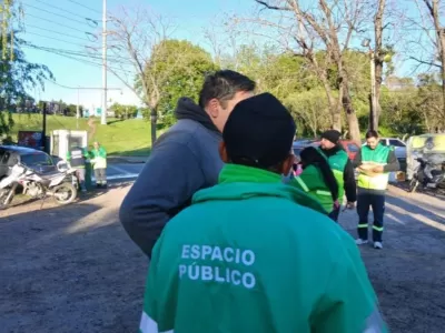 San Isidro enfrenta una huelga indefinida de barrenderos por el incumplimiento de un bono salarial
