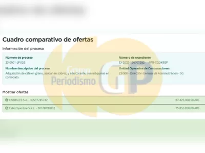 Entre recortes y discursos de ajuste, Karina Milei habilita una compra millonaria de caf&eacute; para el coraz&oacute;n del Gobierno
