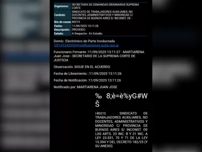 La Suprema Corte demora el reclamo de Minoridad mientras Pascual resolvi&oacute; otra cautelar a contrarreloj