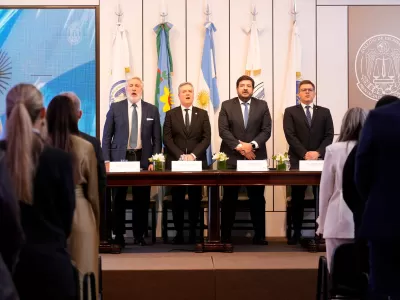 Guillermo Longhi asumi&oacute; su segundo mandato al frente del Colegio de Escribanos bonaerense