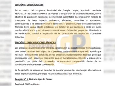Axel Kicillof destinar&aacute; casi 979 millones de pesos a comprar 3.000 bicicletas mientras la inseguridad golpea a la Provincia