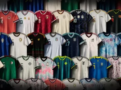 Adidas vuelve al Mundial con el logo del tr&eacute;bol en las camisetas 36 a&ntilde;os despu&eacute;s
