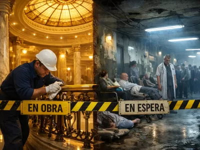 Jorge Macri elige brillo de Palacio Ceci antes que salvar hospitales que ya est&aacute;n en terapia intensiva