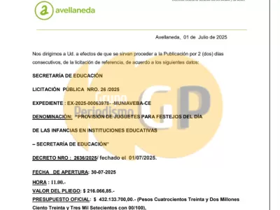 Avellaneda impulsa una millonaria compra de juguetes por el Día de las Infancias